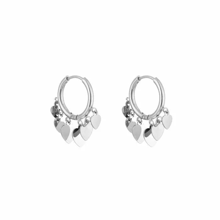 Hartjes Ring Oorbellen