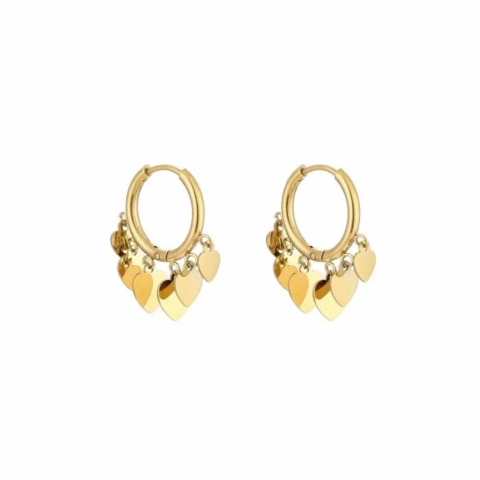 Hartjes Ring Oorbellen